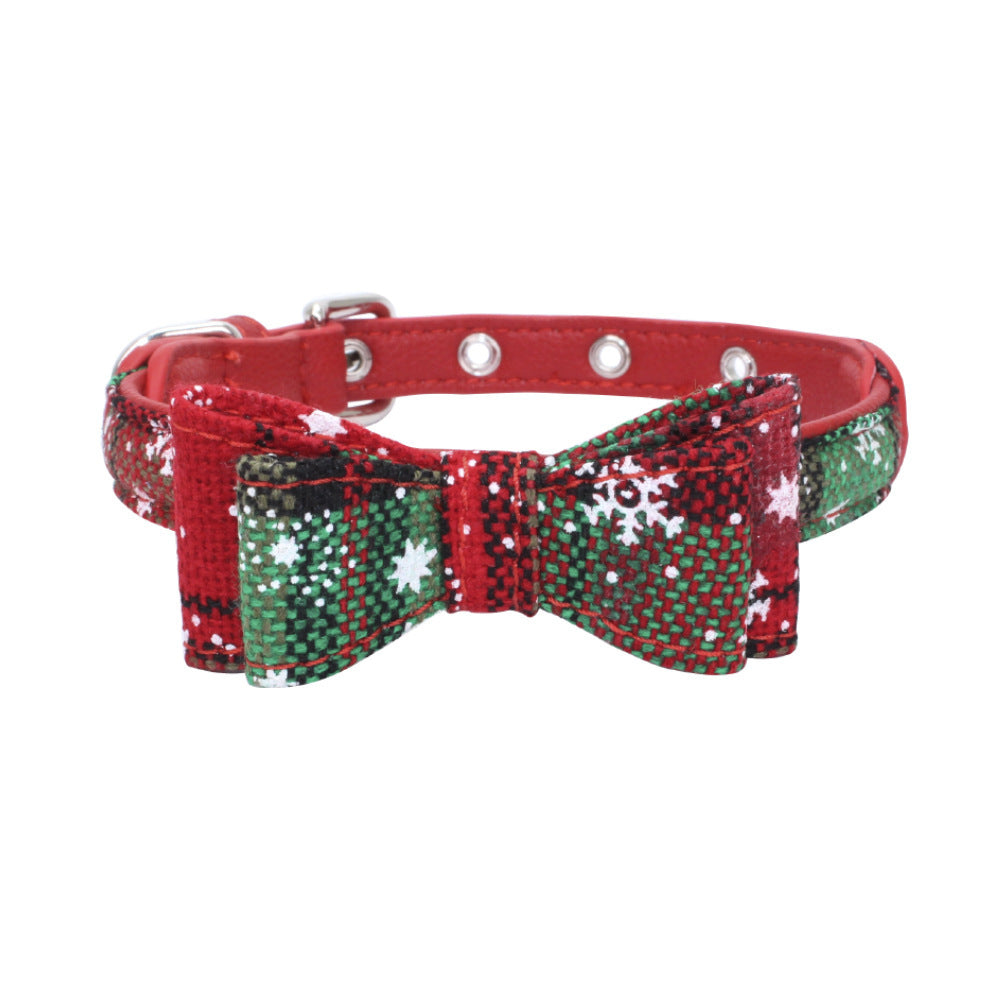 Leder-Fliege-Halsband | Elegantes Accessoire für Hunde & Katzen
