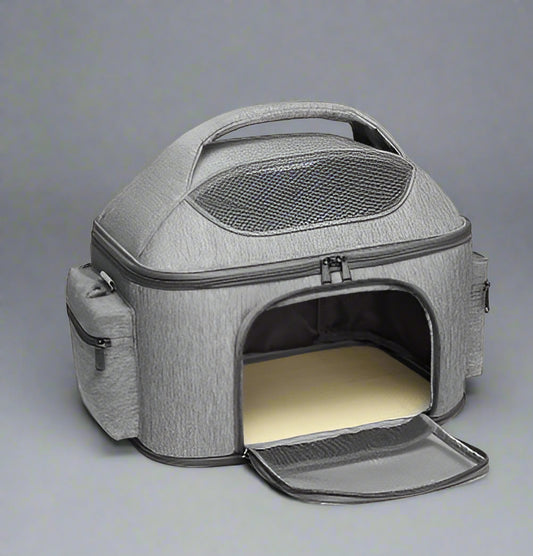 Detailansicht: Grey / M des Produkts Tragbare Haustier-Reisetasche