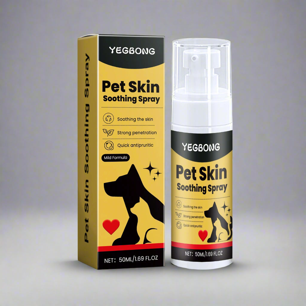 Premium Hautspray für Tiere – Soforthilfe bei Juckreiz, Pilzen & Milben