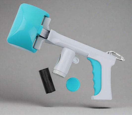 Hundekot-Sammelzange mit integriertem Beutelspender, Langer Griff Von FurLaati Detailansicht (Bild 4) des Produkts