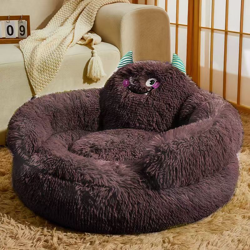 Haustierbett Monster-Kuschelbett Von FurLaati
