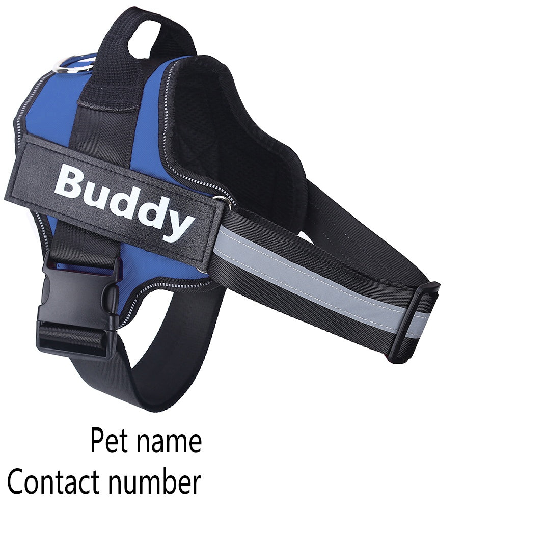 Personalisiertes Anti-Zug Hundegeschirr | Atmungsaktiv & Reflektierend | Verstellbar für Alle Hundegrößen. Von FurLaati!