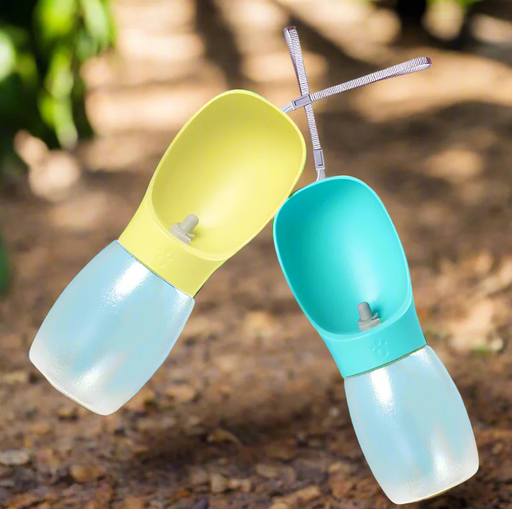 Tragbare Haustier-Wasserflasche für Hunde & Katzen