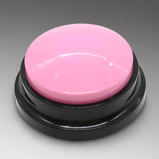 Detailansicht: New green style des Produkts Aufnehmbarer Sprachknopf für die Kommunikation mit Haustieren. Von FurLaati!