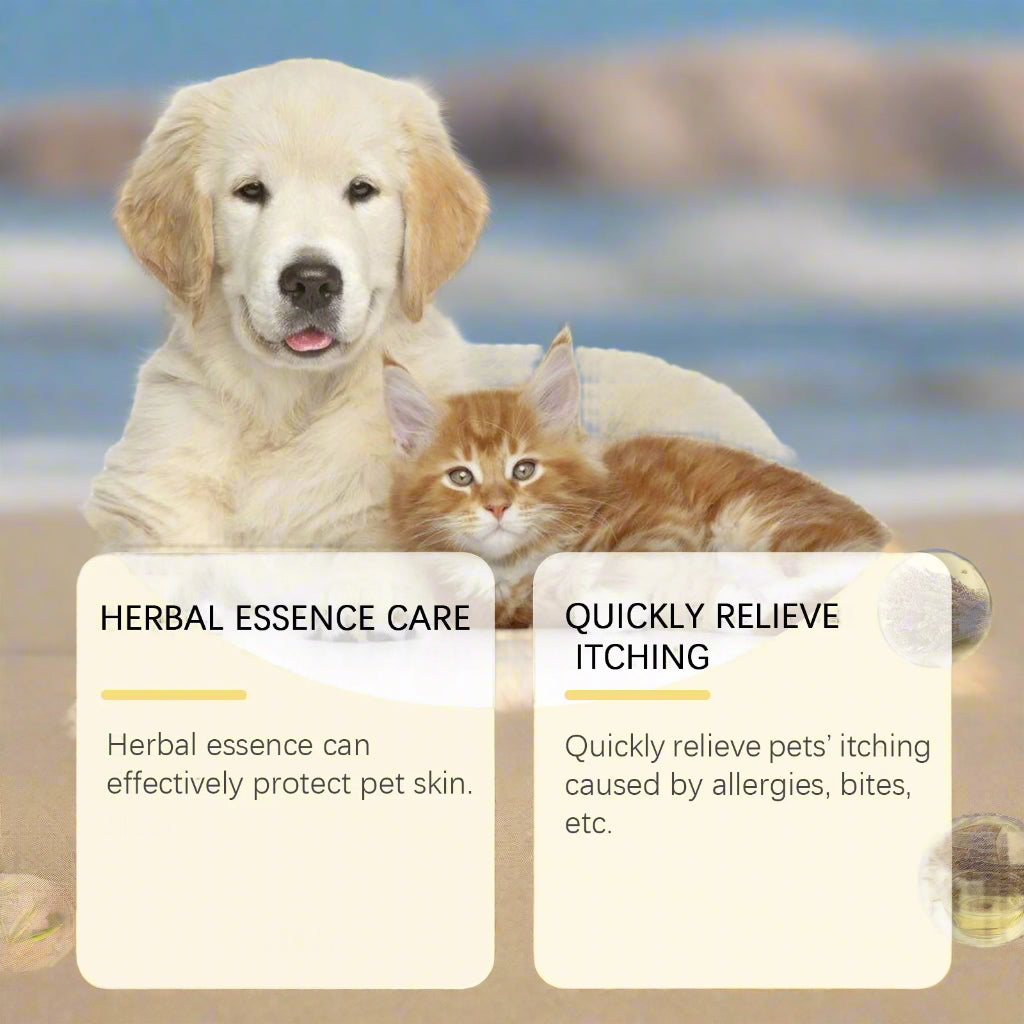 Premium Hautspray für Tiere – Soforthilfe bei Juckreiz, Pilzen & Milben