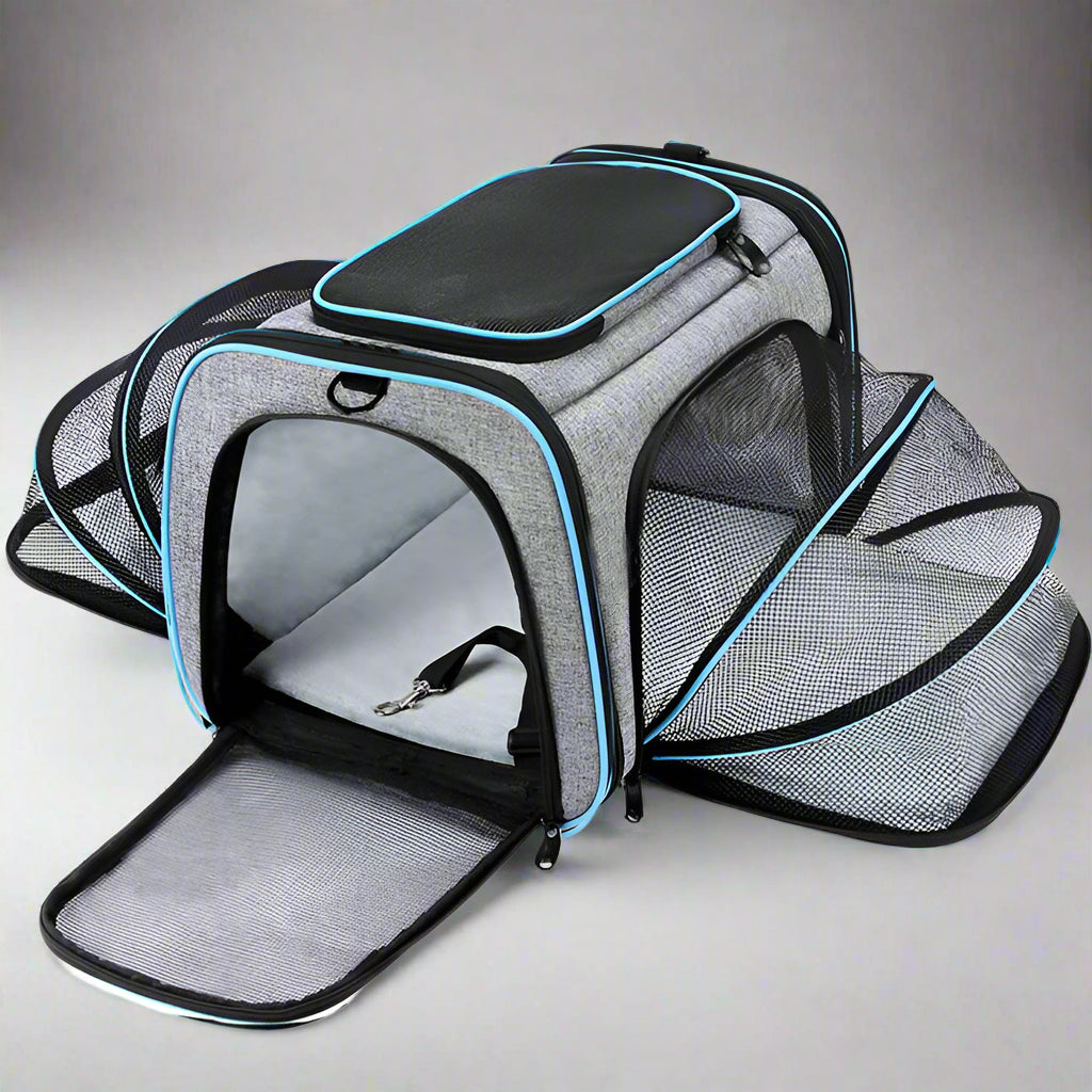 A pet carrier