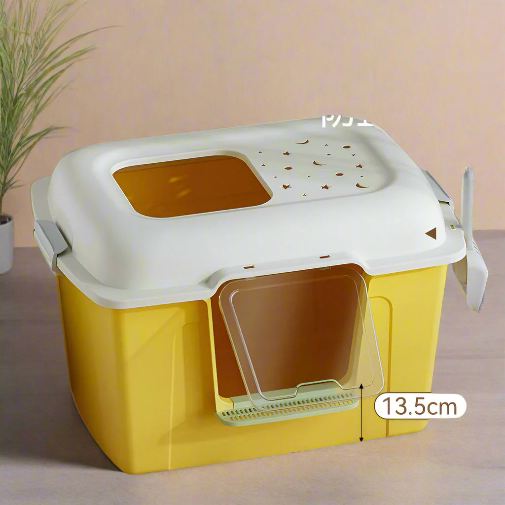 XXL Katzentoilette – Geschlossen, Tür, Oberlicht v. FurLaati