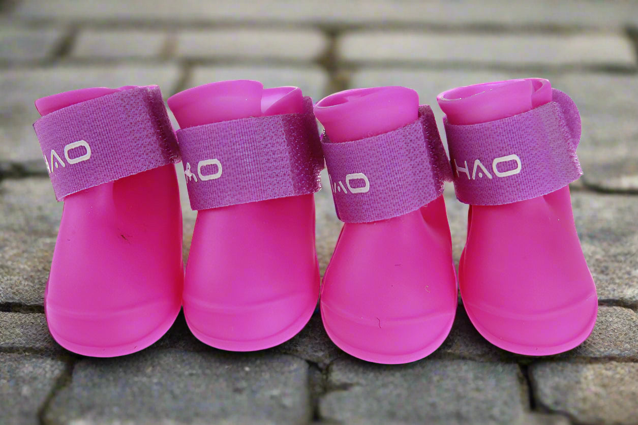 Wasserdichte Hundeschuhe (Gummistiefel)