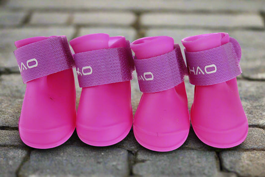 Detailansicht: Black / M des Produkts Wasserdichte Hundeschuhe (Gummistiefel)