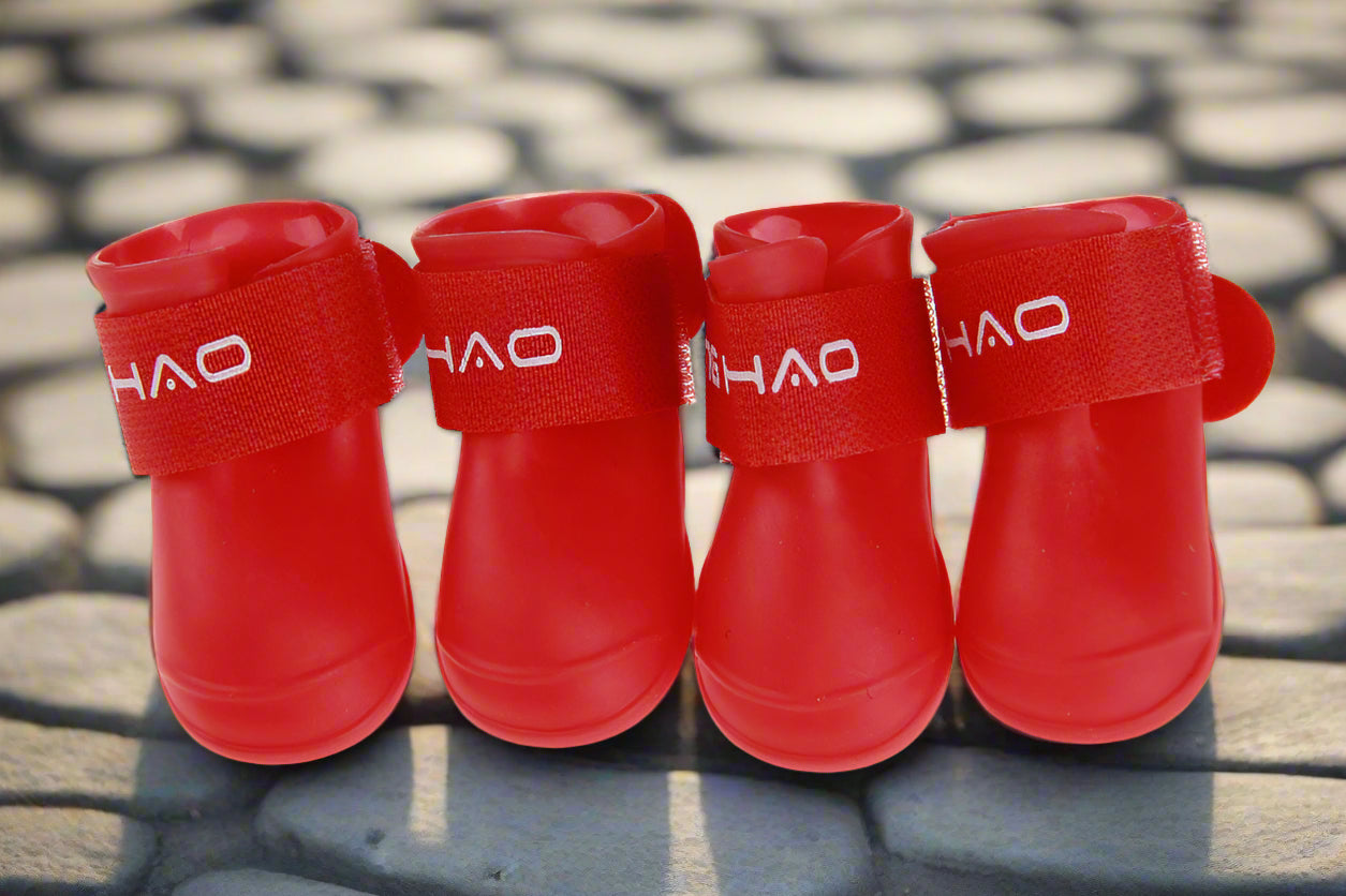 Wasserdichte Hundeschuhe (Gummistiefel)