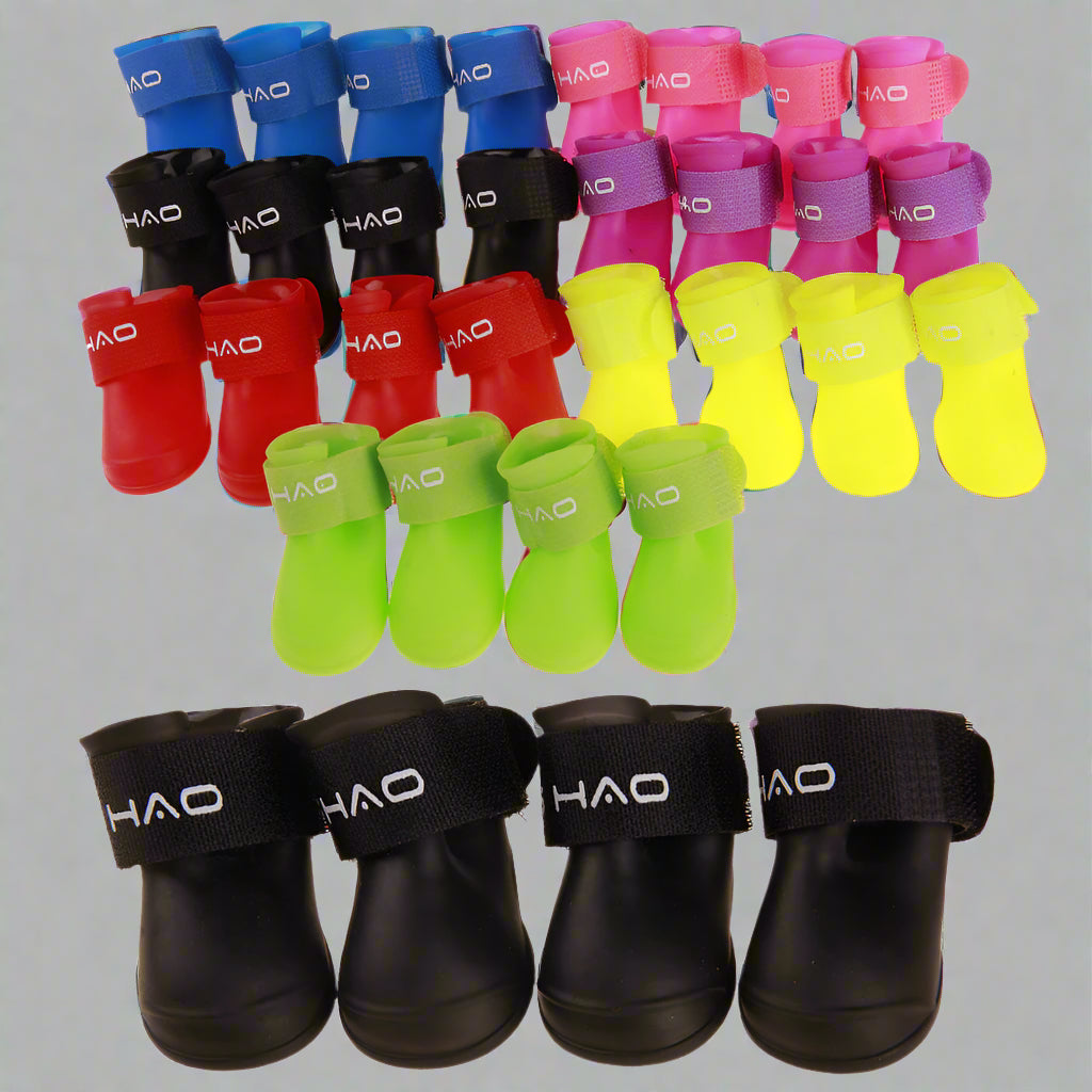 Wasserdichte Hundeschuhe (Gummistiefel)