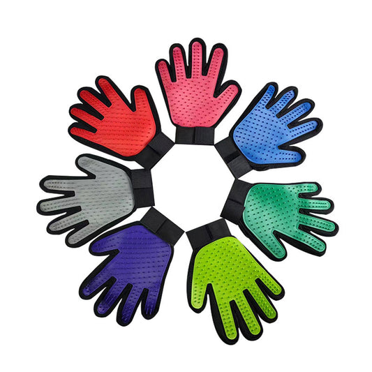 Effektiver Entfilzungs- und Fellpflegehandschuh