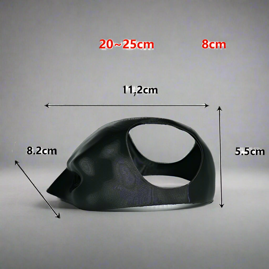 Batman-Katzenmaske mit Ohren- und Augenausschnitten von FurLaati