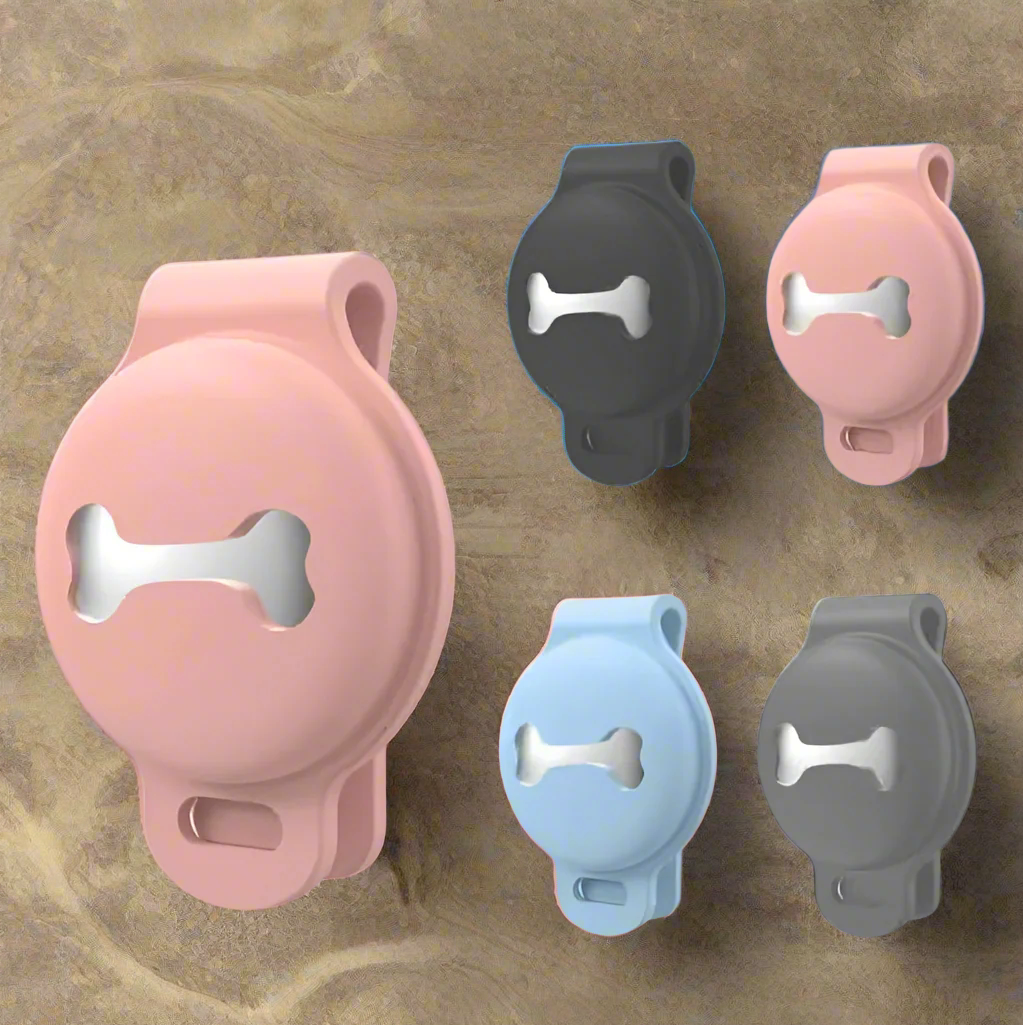 Hunde-Halsband-Halterung für Apple AirTag