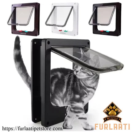 Haustiertür mit 4-Wege-Verriegelung Von FurLaati