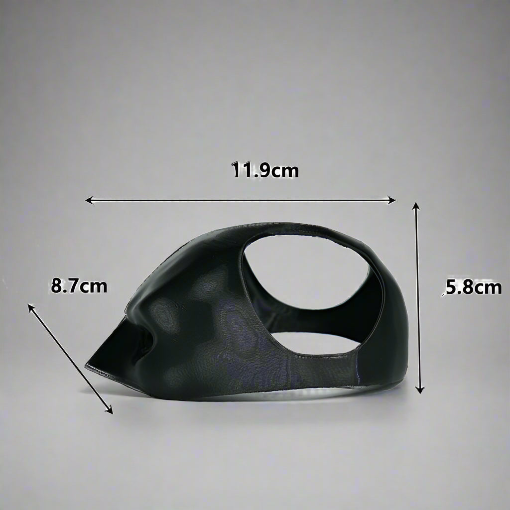 Batman-Katzenmaske mit Ohren- und Augenausschnitten von FurLaati