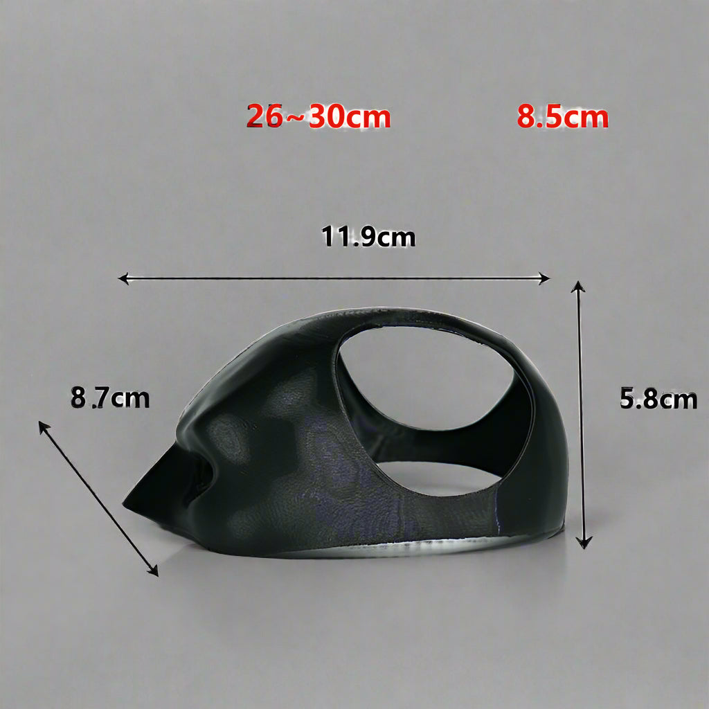 Batman-Katzenmaske mit Ohren- und Augenausschnitten von FurLaati