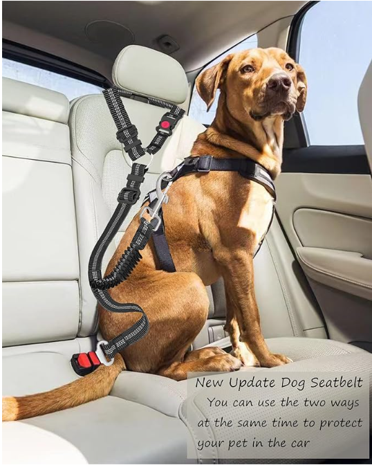 Multifunktionaler Hunde-Sicherheitsgurt & Leine für das Auto von FurLaati