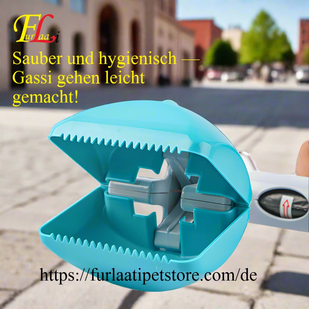 Hundekot-Sammelzange mit integriertem Beutelspender, Langer Griff Von FurLaati