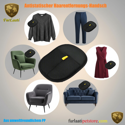 Elektrostatischer Tierhaarentfernungs-Handschuh