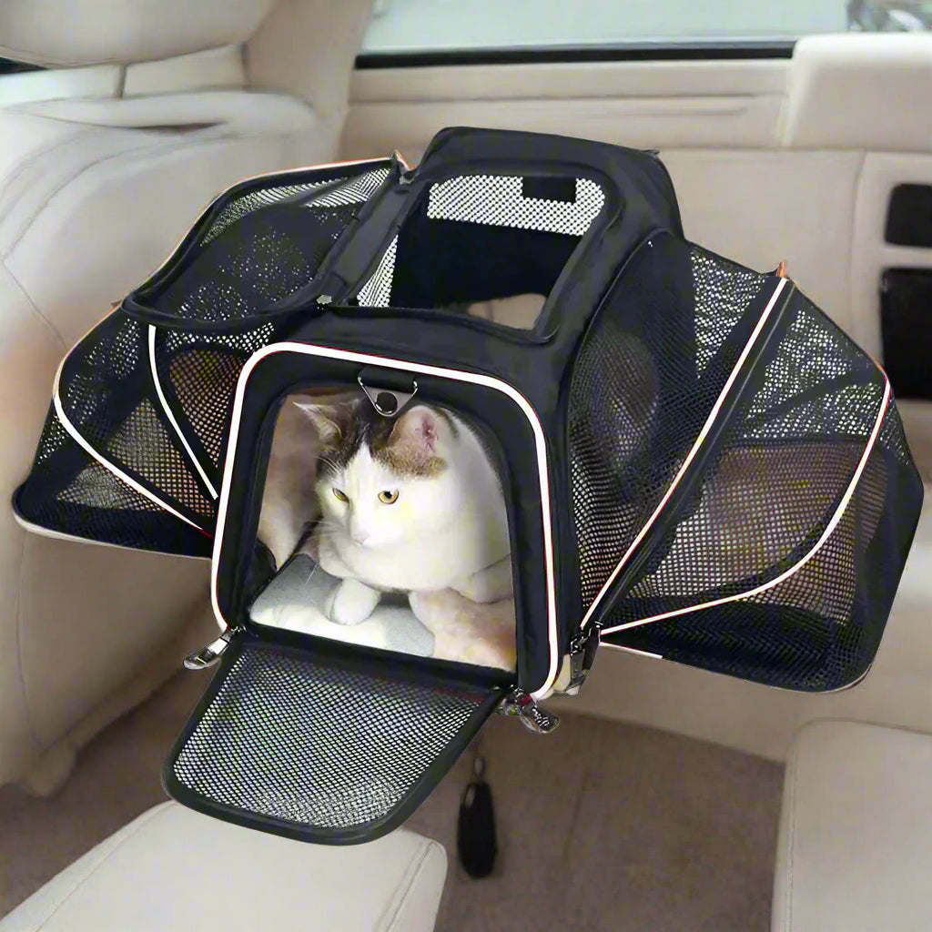 Deluxe Auto-Hundetransportsitz – Faltbar & Sicher von FurLaati