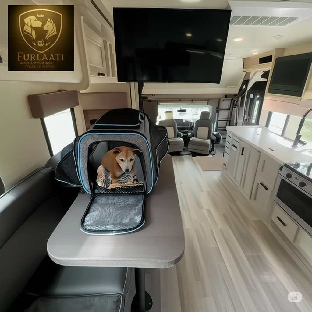 Deluxe Auto-Hundetransportsitz – Faltbar & Sicher von FurLaati