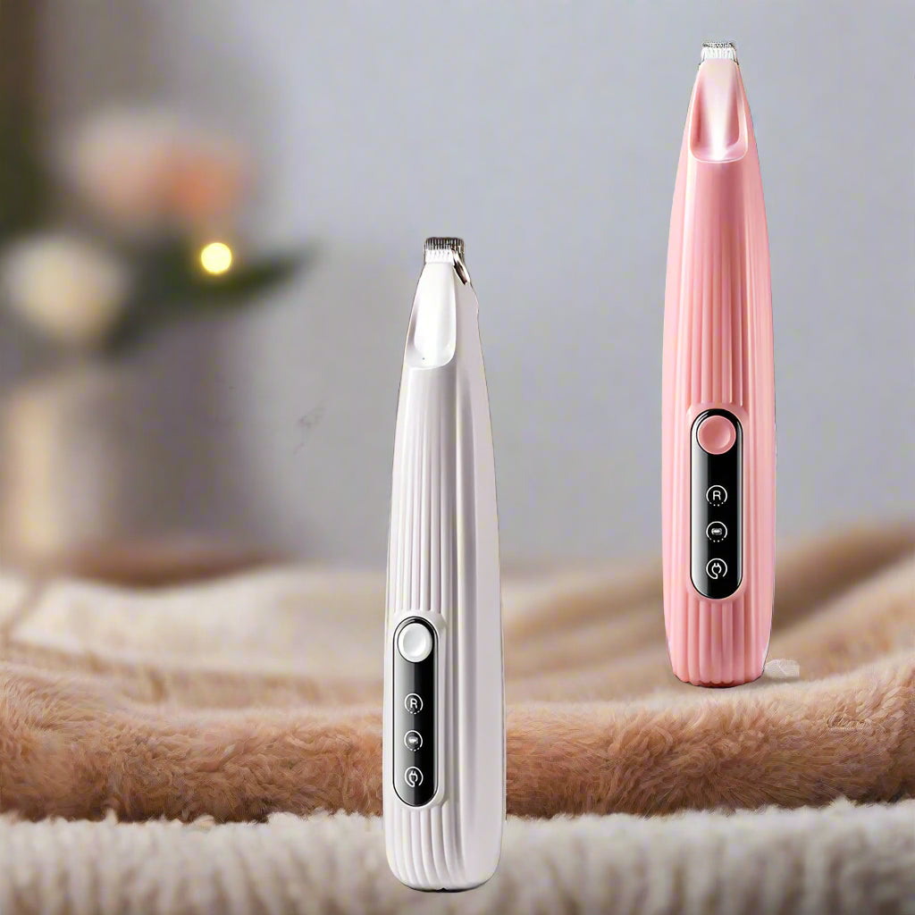 LED-Präzisions-Tierhaartrimmer für Hunde & Katzen – Für eine exakte Haarschur an Pfoten, Gesicht und schwer zugänglichen Bereiche