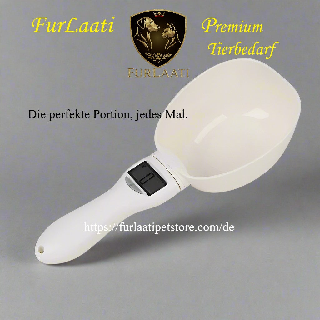 Elektronische Futterwaage für Haustiere. Von FurLaati