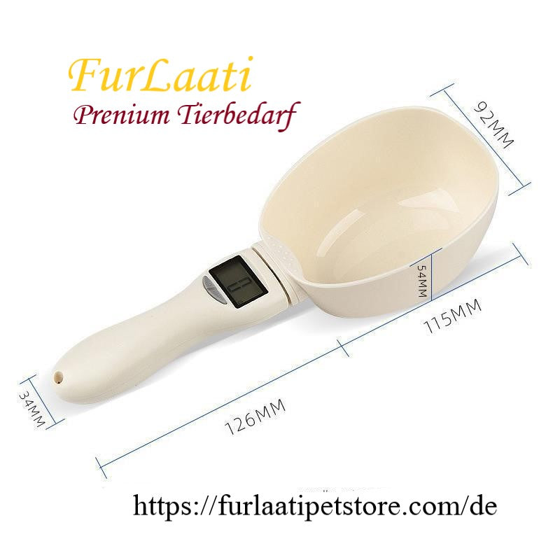 Elektronische Futterwaage für Haustiere. Von FurLaati