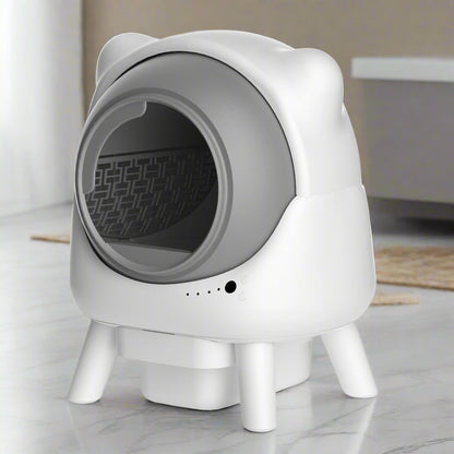 Intelligente Roll-Katzentoilette mit Spritzschutz Von FurLaati