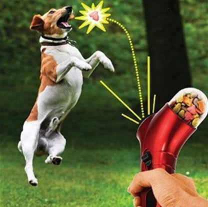 Leckerli-Schleuder für Hund und Katze