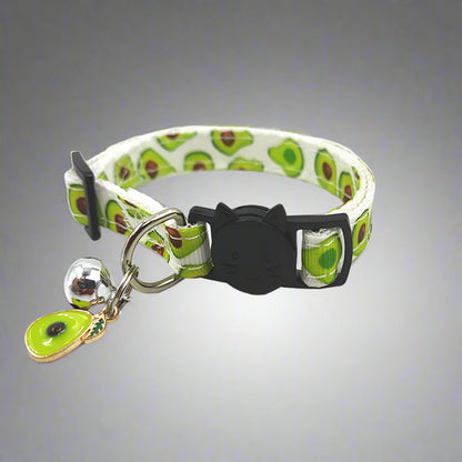 Nylon-Halsband mit Glöckchen | Frucht-Designs für Katzen