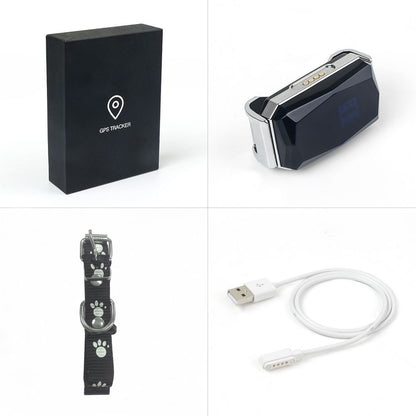 Professioneller GPS-Tracker für Haustiere | Edelstein-Design mit Echtzeitortung