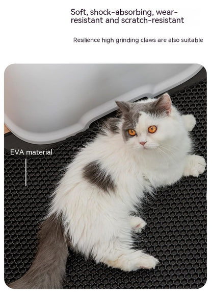 Doppelschichtige Katzenstreu-Matte – Sauberkeit und Komfort