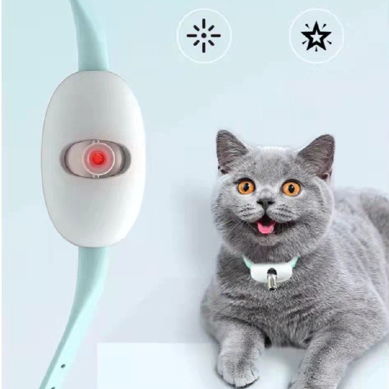 Laser-Spielhalsband für Katzen | USB-aufladbarer Spaß Von FurLaati