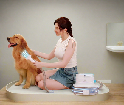 6-in-1 Tierhaarschneider mit Vakuumfunktion. Grooming von FurLaati