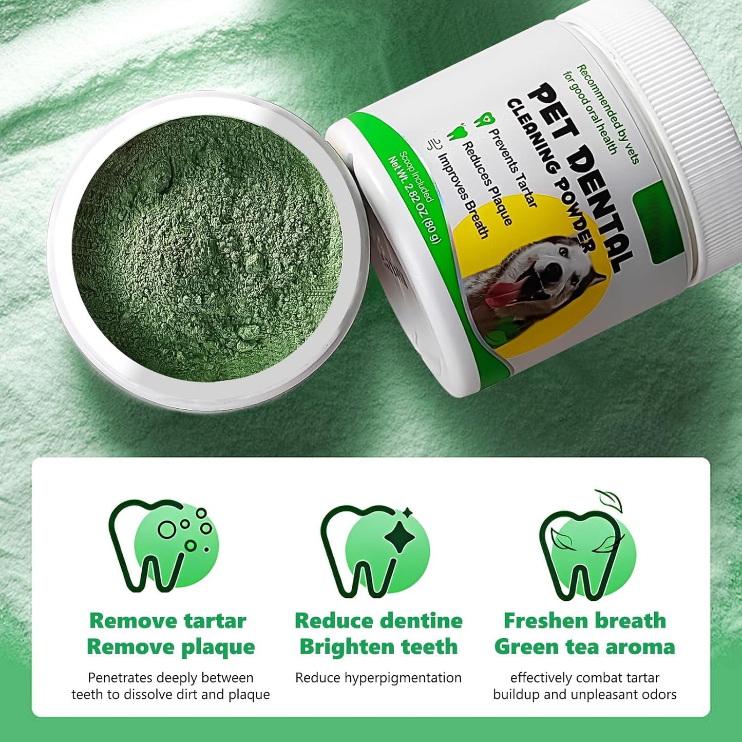 Premium-Pulver zur Unterstützung der Zahnreinigung Von FurLaati