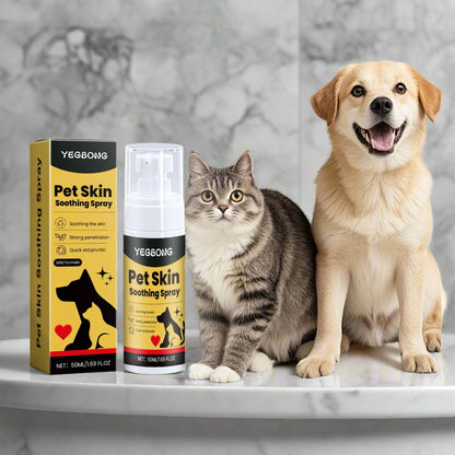 Premium Hautspray für Tiere – Soforthilfe bei Juckreiz, Pilzen & Milben