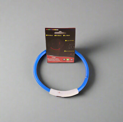 Wiederaufladbares LED-Halsband | USB-Halsband mit 3 Lichtmodi. Von FurLaati!