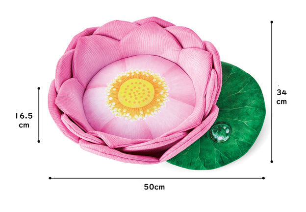 Lotus-Katzenbett aus Plüsch Von FurLaati