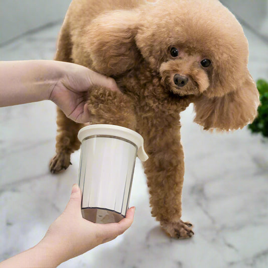 Sanfte Pfotenreinigungsschale Detailansicht (Bild 2) des Produkts