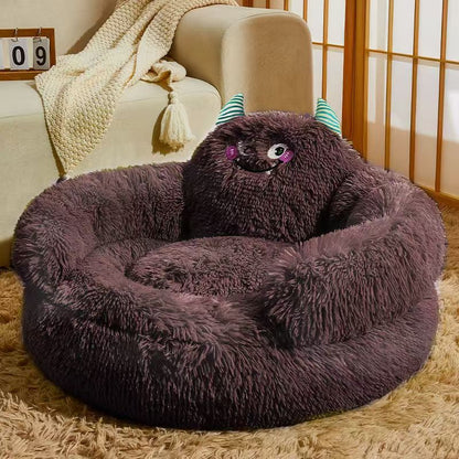 Haustierbett Monster-Kuschelbett Von FurLaati