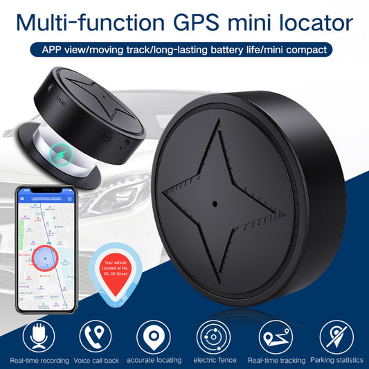 Kompakter GPS-Tracker mit Magnet | Echtzeitortung & Diebstahlschutz Von FurLaati