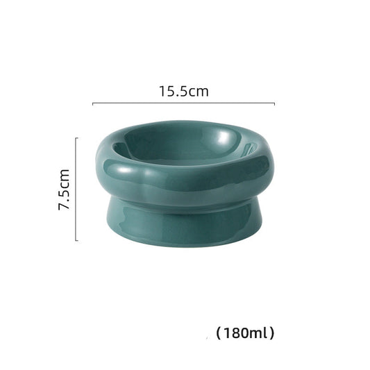 Erhöhter Keramik-Napf für gesunde Katzen