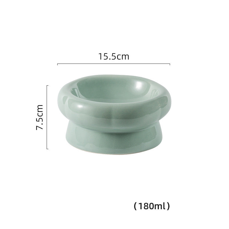 Erhöhter Keramik-Napf für gesunde Katzen