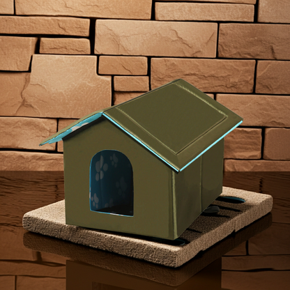 Detailansicht: L:45*43*40 / gray des Produkts Wetterfestes Outdoor-Tierhaus für Hunde und Katzen in verschiedenen Farben Von…