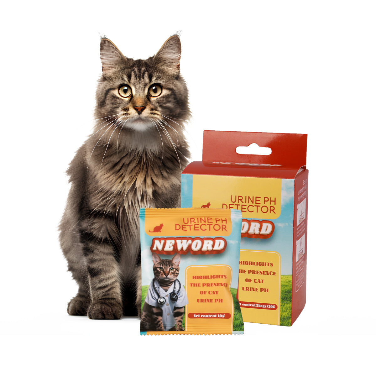 Urin- & Blutdetektor Katzenstreu-Zusatz im 5er-Set Von FurLaati