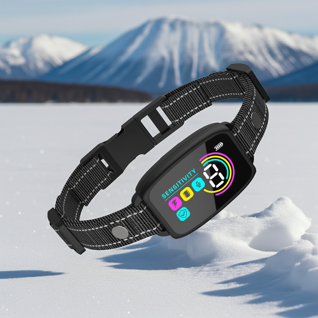 Bark control collar, automatic anti-bark training collar for dogs