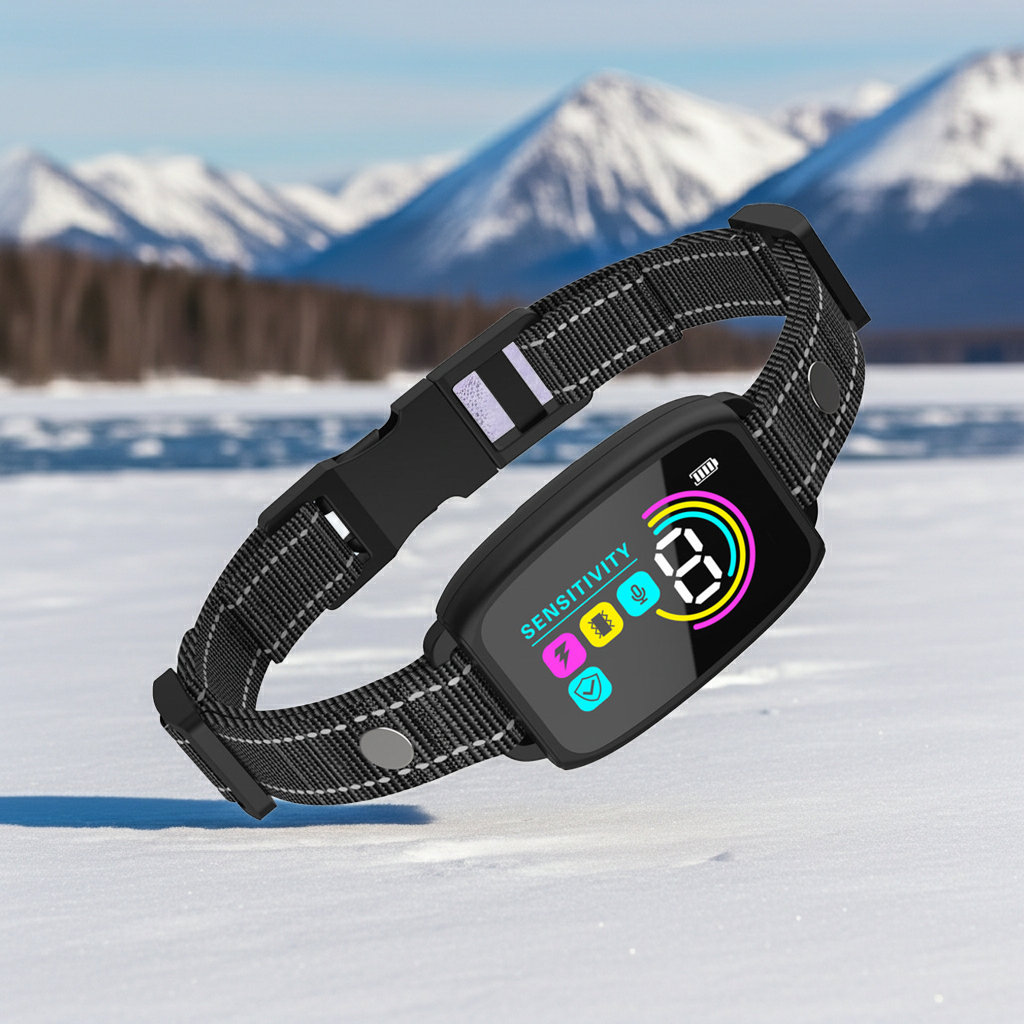 Bark control collar, automatic anti-bark training collar for dogs