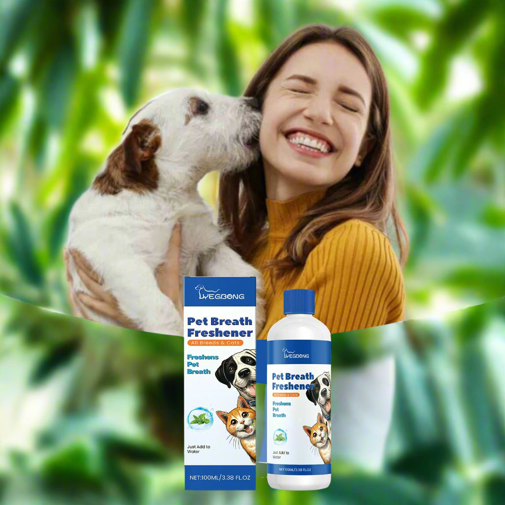 LYEGBONG Mundfrischer Wasserzusatz für Hunde & Katzen